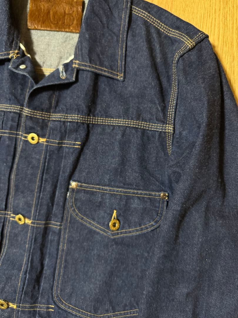 濃紺 TCBジーンズ 13oz TCB CATBOY JACKET サイズ46