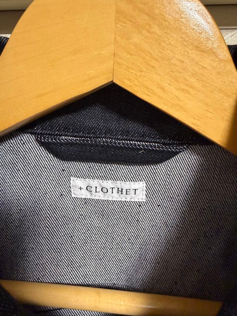 クロスクローゼットリアクティブデニム3rdType Jacket ブラック