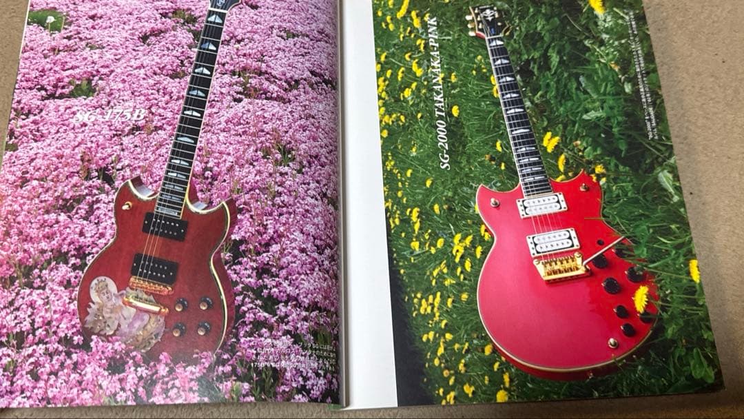 ヤマハSGグラフィティ　高中正義　サンタナ YAMAHA SG 全史ヤングギター