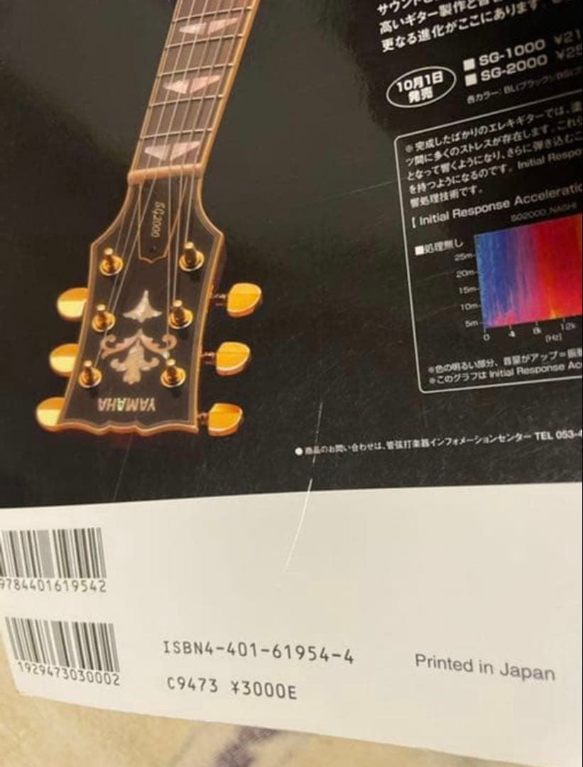 ヤマハSGグラフィティ　高中正義　サンタナ YAMAHA SG 全史ヤングギター