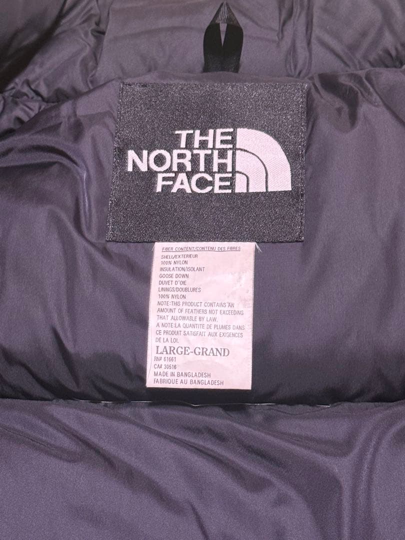 THE NORTH FACE（ノースフェイス）　ダウンベスト　オレンジ　XL