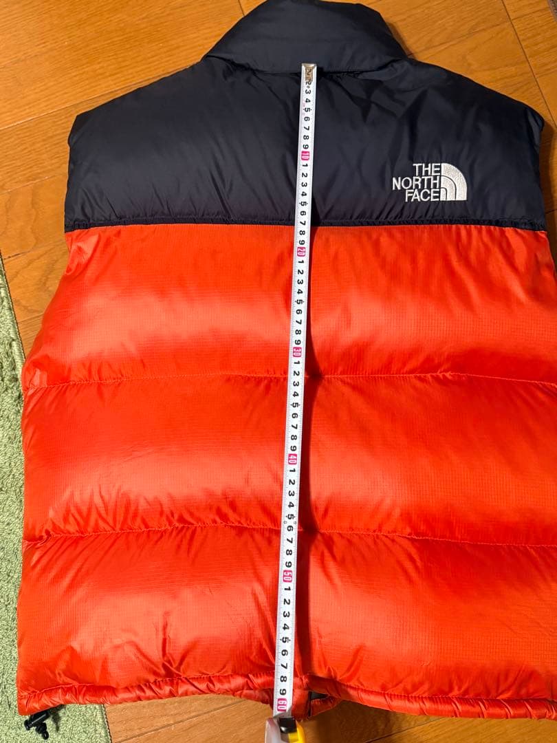 THE NORTH FACE（ノースフェイス）　ダウンベスト　オレンジ　XL