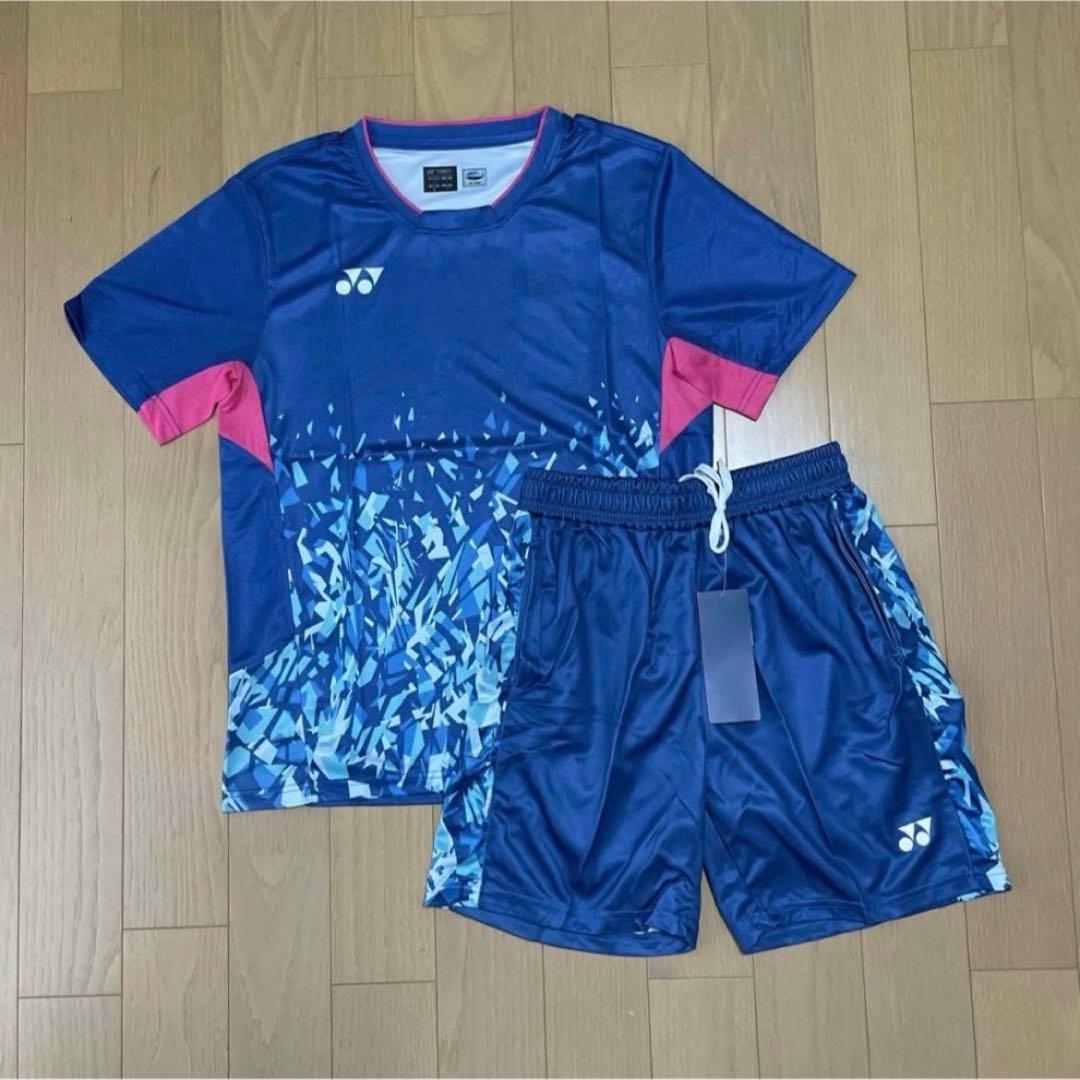 ヨネックスYONEX 日本代表レプリカモデル　バドゲームウェア上下セット新品XL