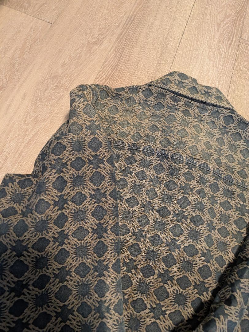 AMIRI MA ロゴ総柄ジャケット　M