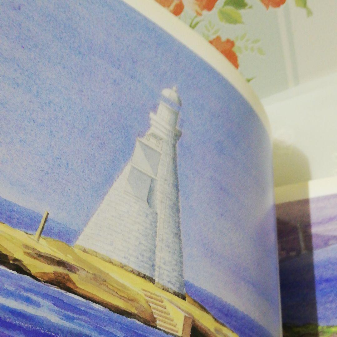 LIGHT HOUSE 灯台 戸島ひろこ詩画集 (入手困難・激レア品)