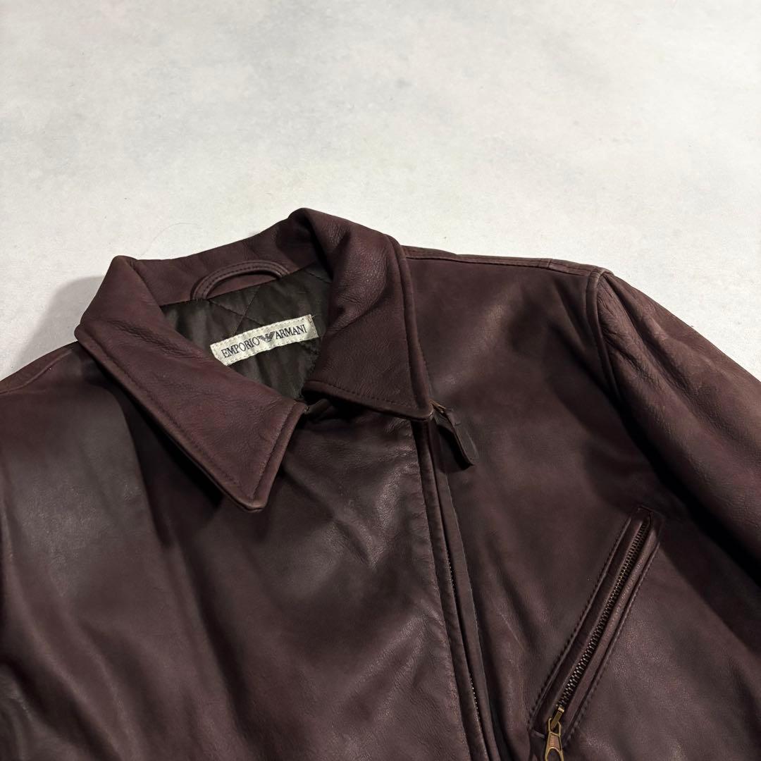 ジャケット・アウター archive EMPORIO ARMANI Leather Jacket