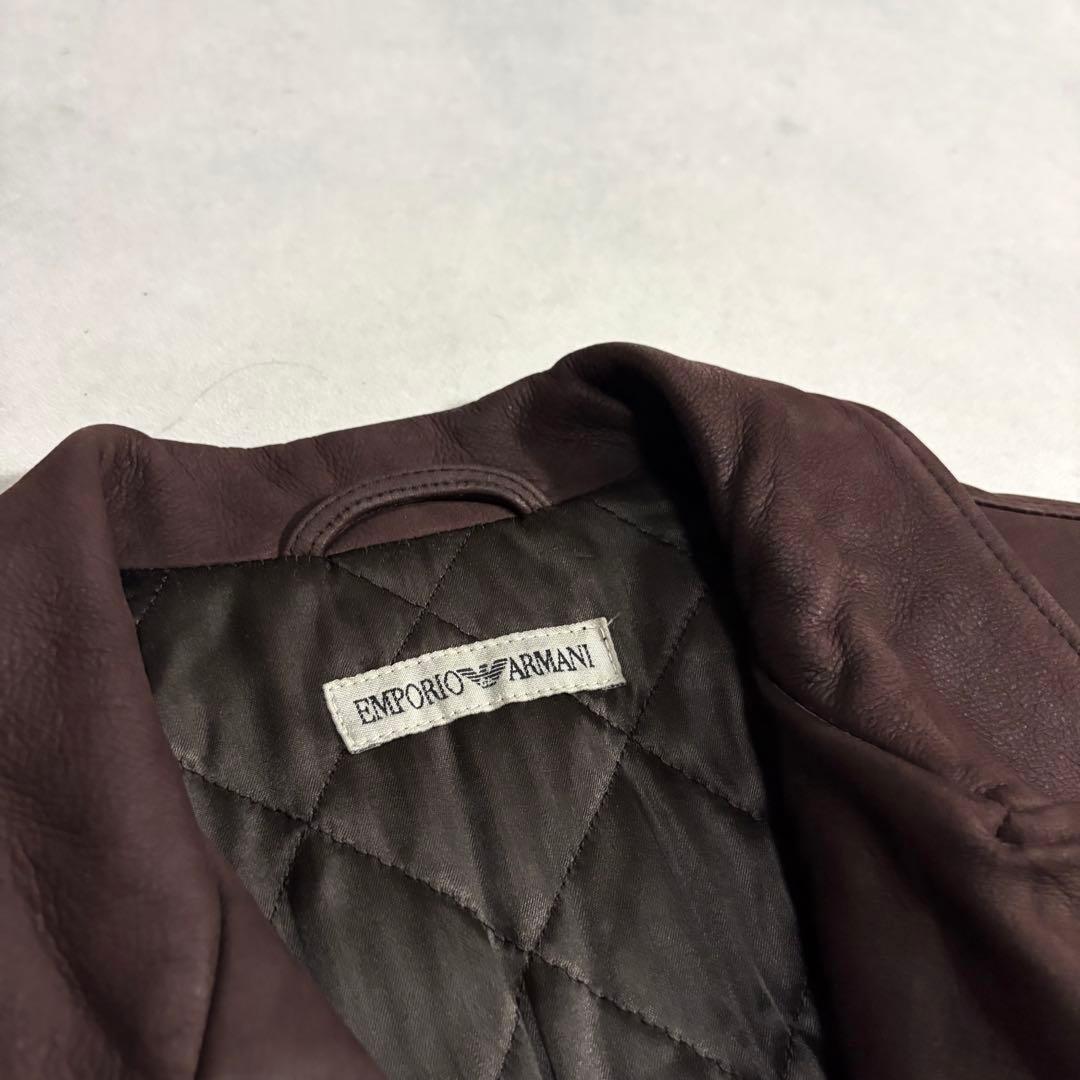 ジャケット・アウター archive EMPORIO ARMANI Leather Jacket