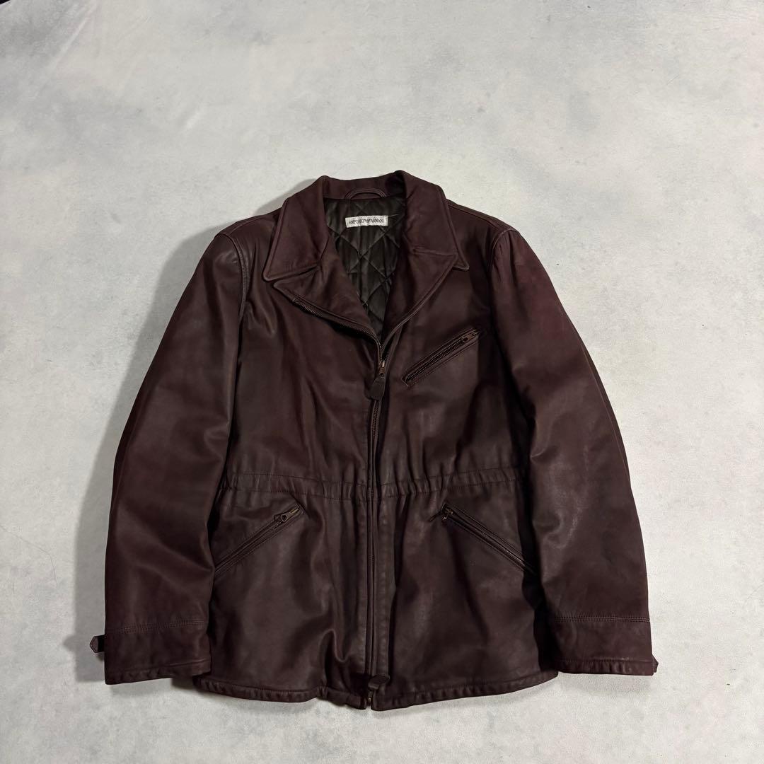 ジャケット・アウター archive EMPORIO ARMANI Leather Jacket