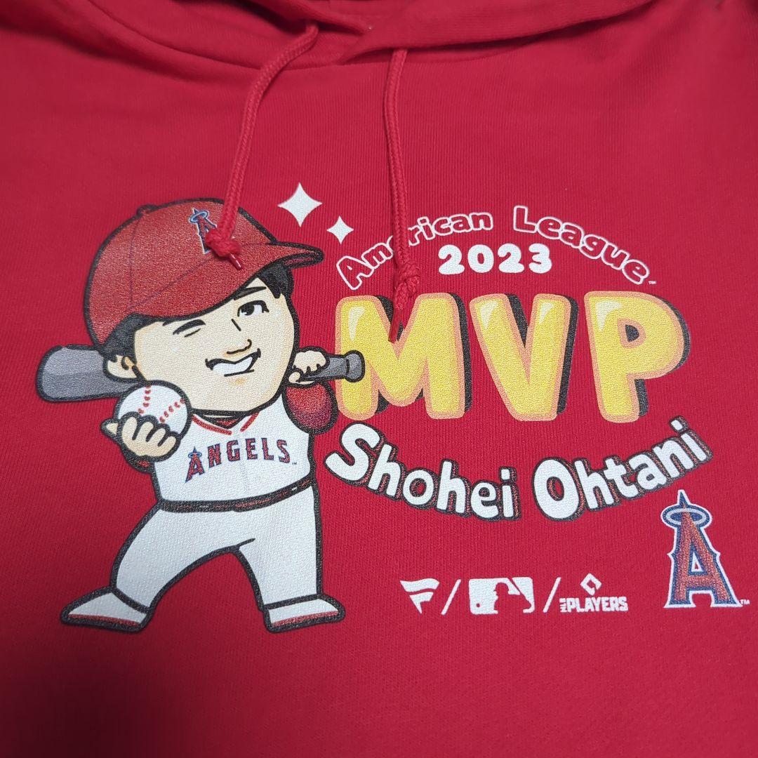 【新品】大谷翔平選手 アメリカン・リーグ MVP受賞記念パーカー Ｌ