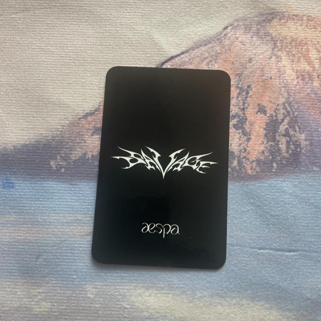 aespa エスパ ボックス トレカ ウィンター Savage sgs