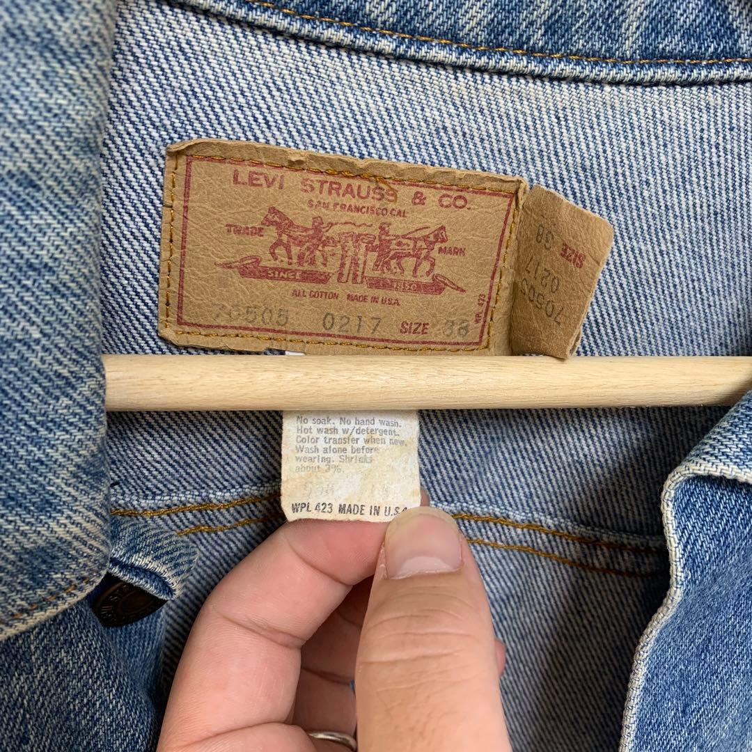 1980年代Levi's 70505 0217 サイズ38USA製