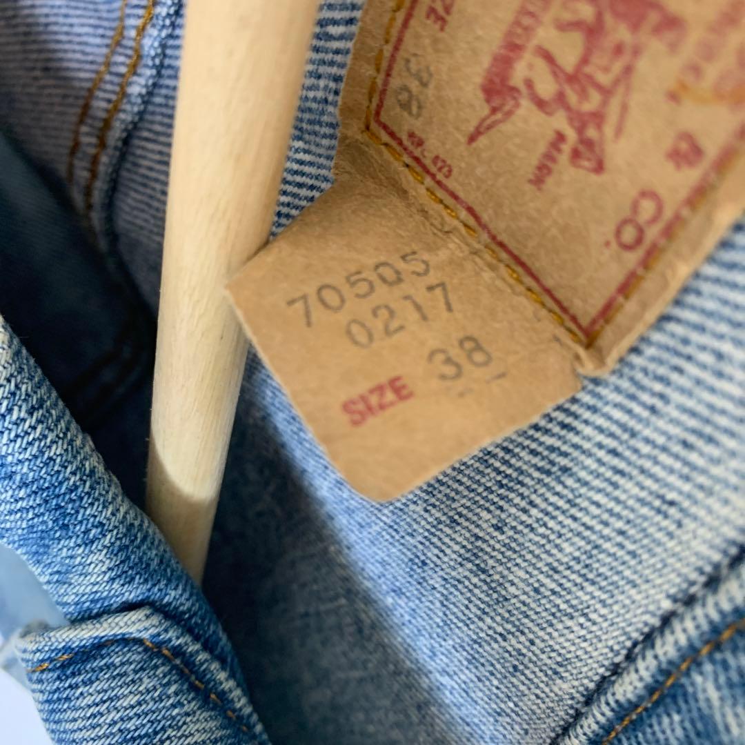 1980年代Levi's 70505 0217 サイズ38USA製