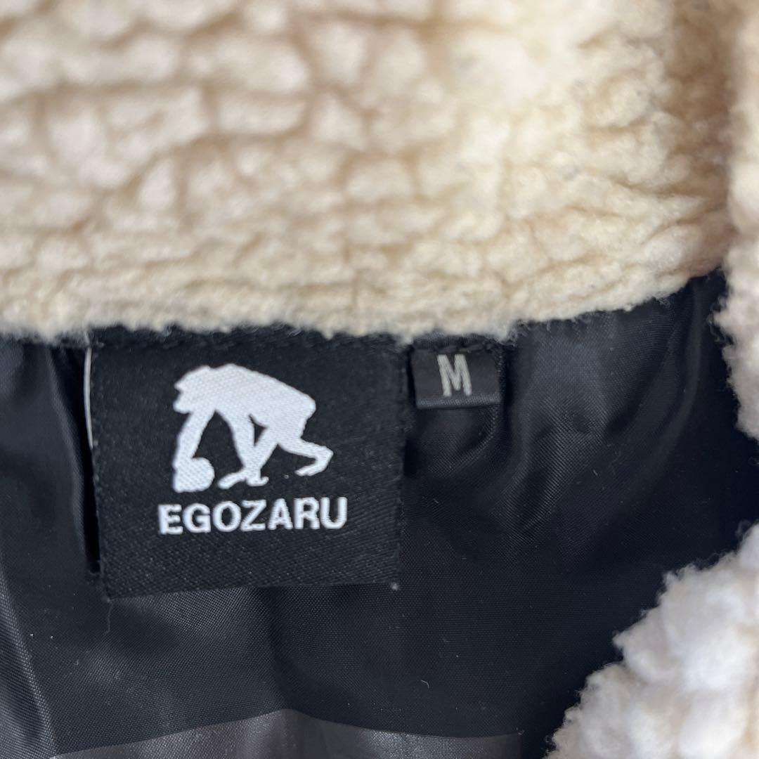 EGOZARU フリースジャケット Mサイズ　ボア ジャケット　アウター