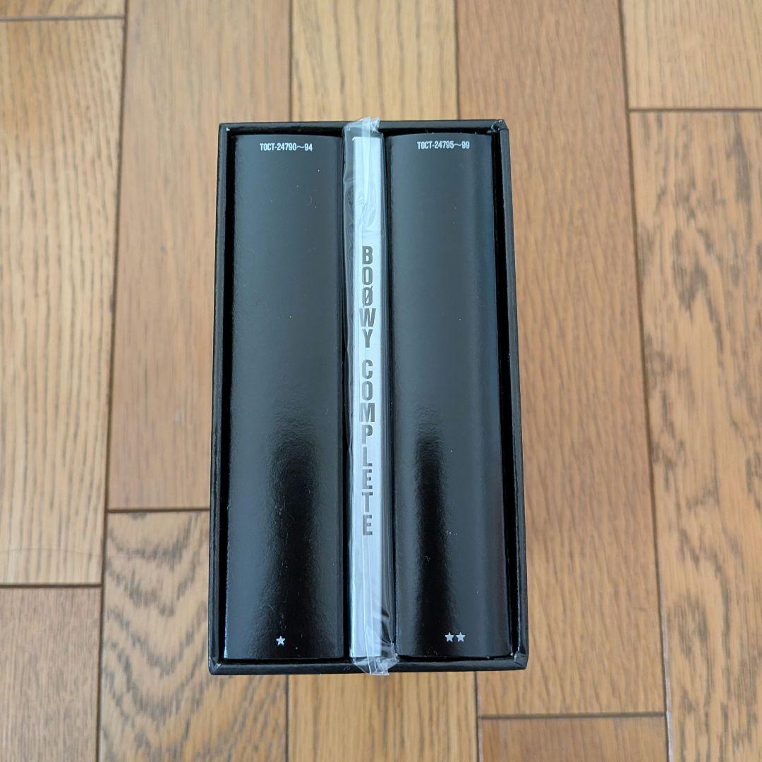 BOØWY COMPLETE ボックス 10枚組 デジタルリマスター版