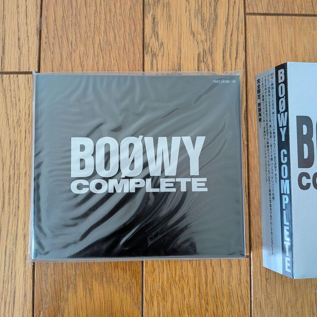 BOØWY COMPLETE ボックス 10枚組 デジタルリマスター版