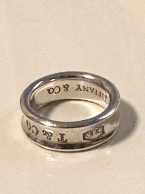 ☆Tiffany & Co. 925シルバーリング☆1837刻印☆