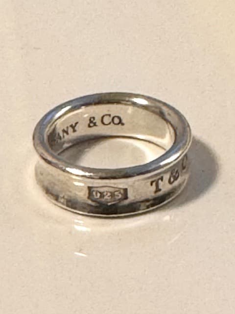 ☆Tiffany & Co. 925シルバーリング☆1837刻印☆