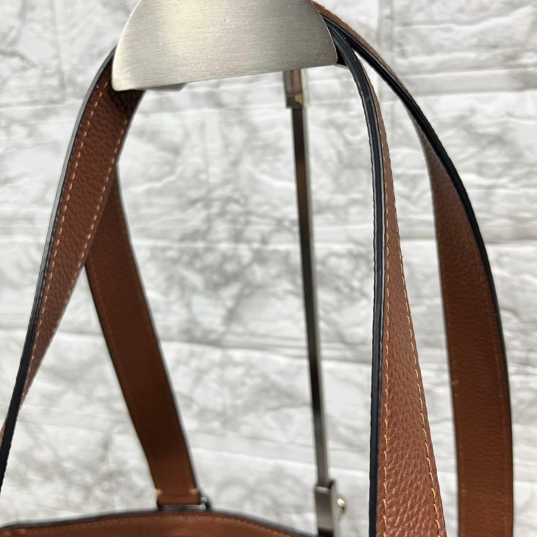 【極美品】コーチ ビジネスバッグ ハドソン ダブルハンドル レザー