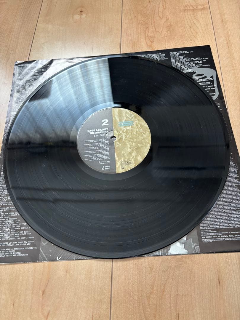【レア盤】レコード RAGE AGAINST THE MACHINE