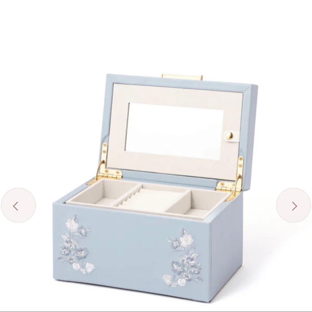 Francfranc ジュエリーボックス S ブルー