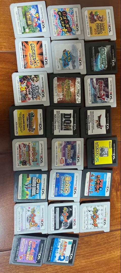 任天堂3ds、dsカセット