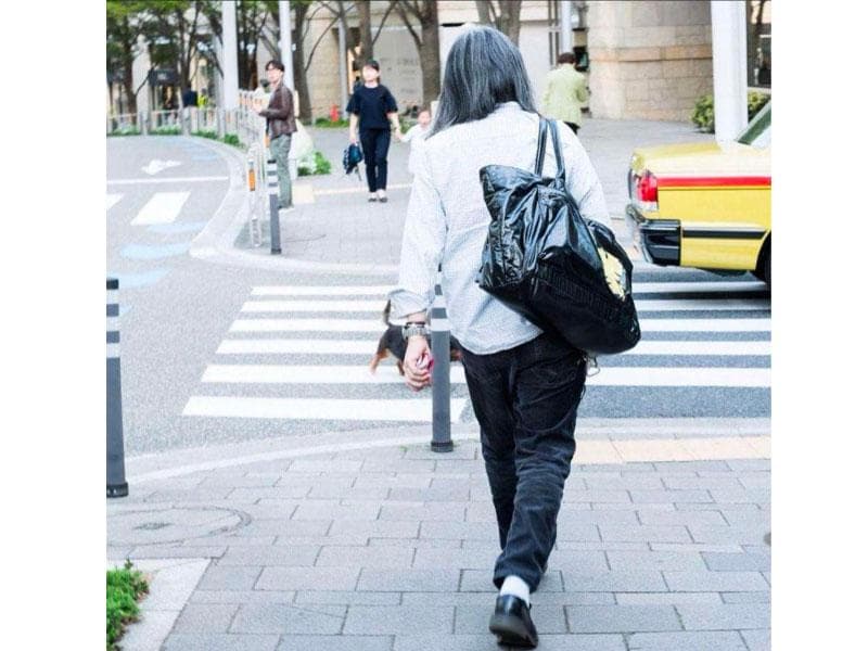 RAMIDUS TOTE BAG L MIRAGE NAVY トートバッグ