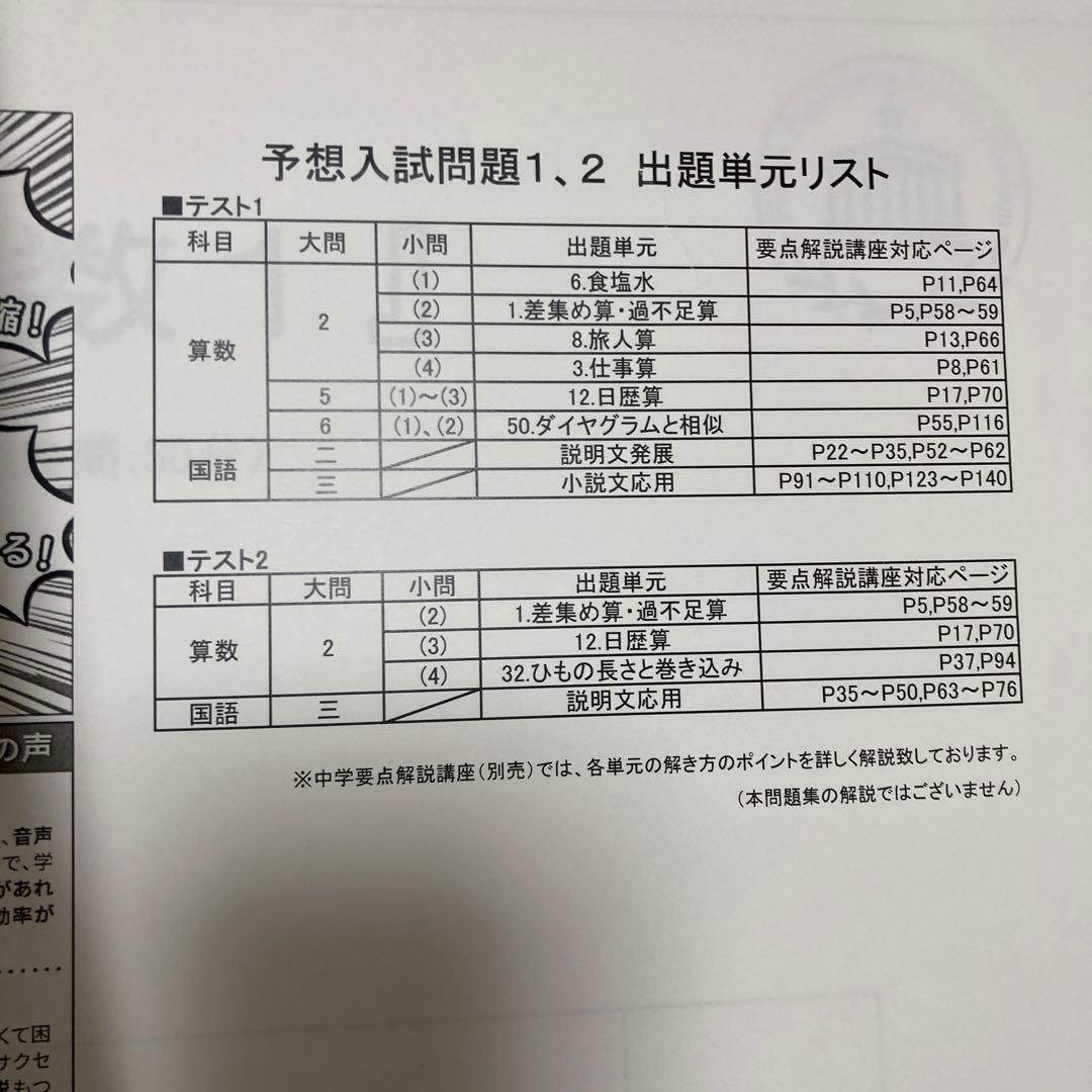 プリント中学受験success 同志社香理中学校問題集