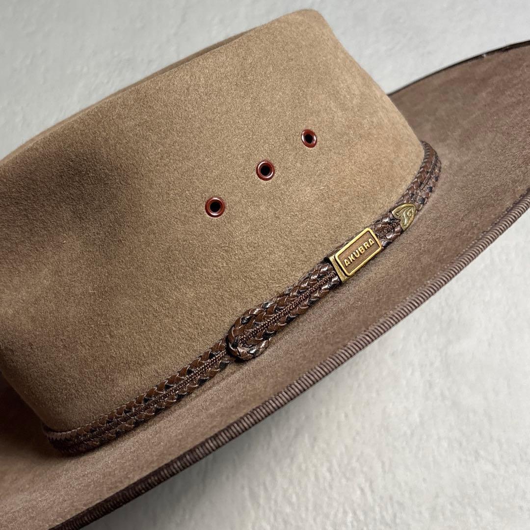 雰囲気◎ AKUBRA Vintage Ten-Gallon Hat