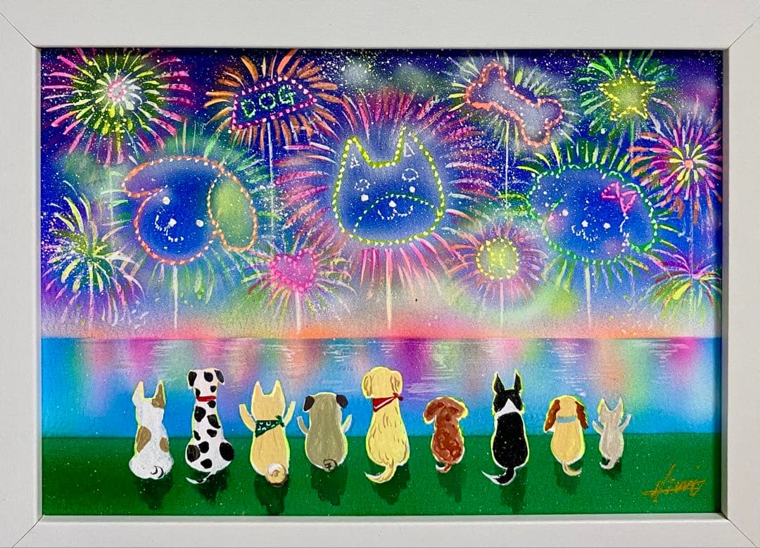 momorin 絵画３点