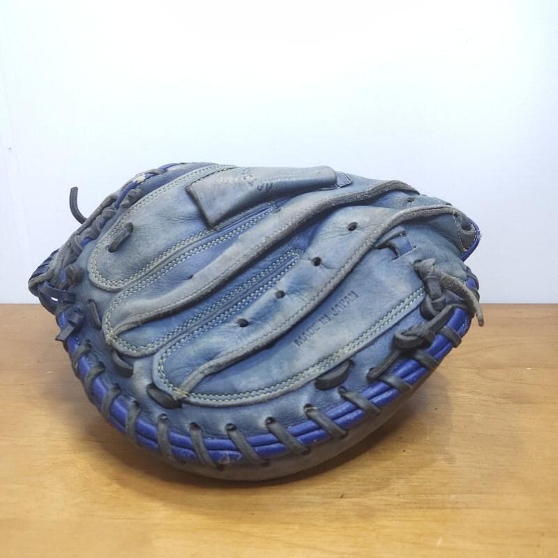 ZETT 古田モデル 日本製 旧ラベル 児童用 キャッチャーミット 軟式グローブ