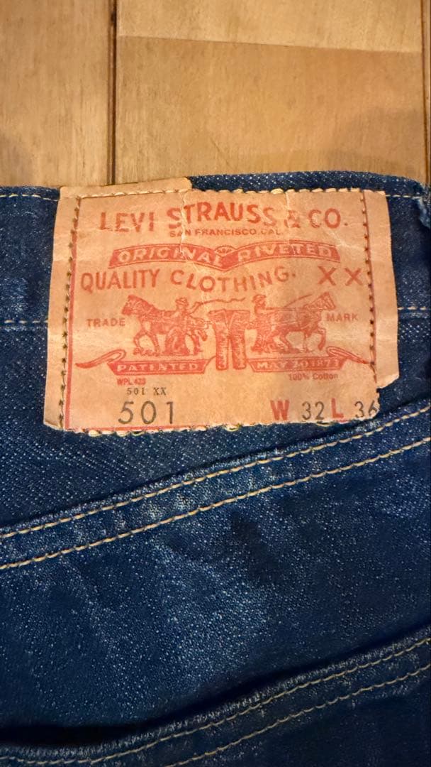 LEVI’S LVC 501XX 1966 ビックE 赤耳