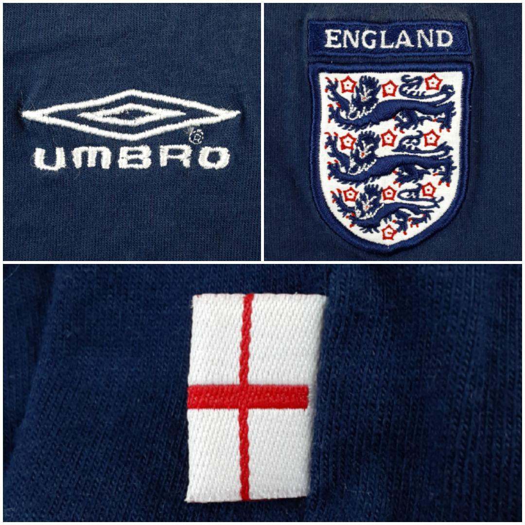 美品◎UMBRO アンブロ サッカーユニフォーム ネイビー 紺