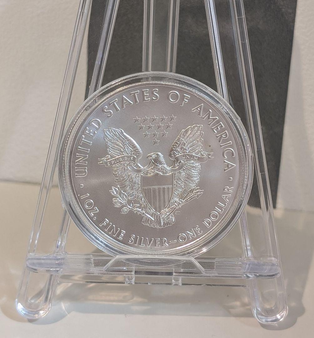 イーグル銀貨 1オンス 2020年製 クリアケース入り