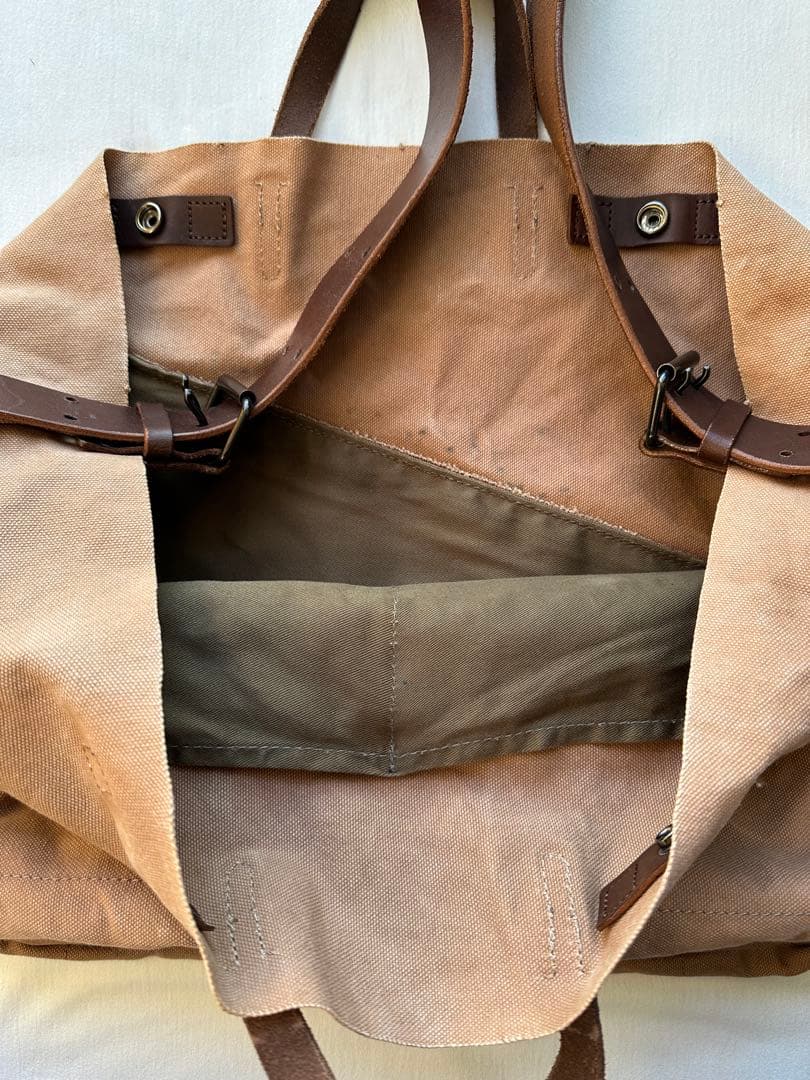ブラウンダックトートバッグswell vintage