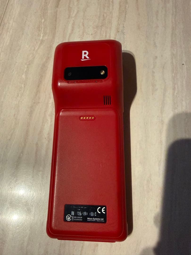 楽天ペイ ターミナル 赤 Rakutenpay
