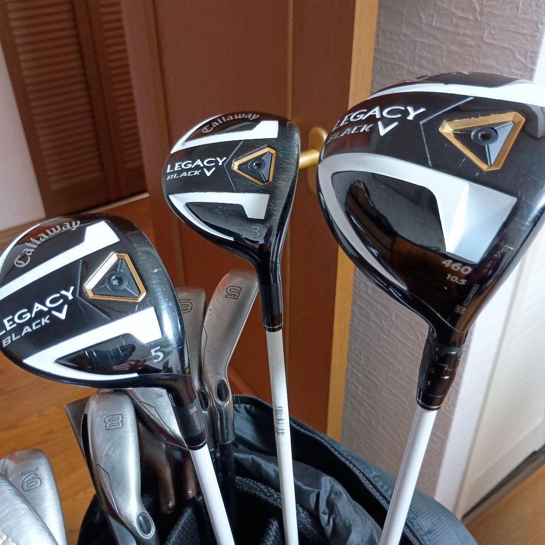 Callaway Legacy Black V クラブセット 14本【美品含む】