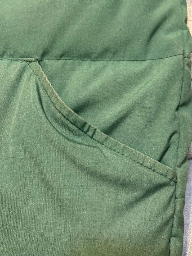 90年代 Eddie Bauer エディーバウアー ダウンベスト クロタグ 緑