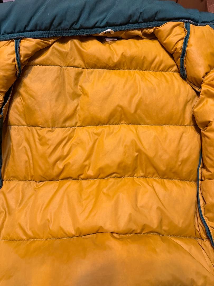 90年代 Eddie Bauer エディーバウアー ダウンベスト クロタグ 緑