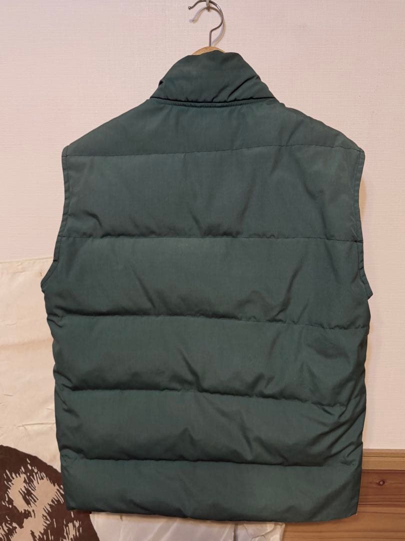90年代 Eddie Bauer エディーバウアー ダウンベスト クロタグ 緑