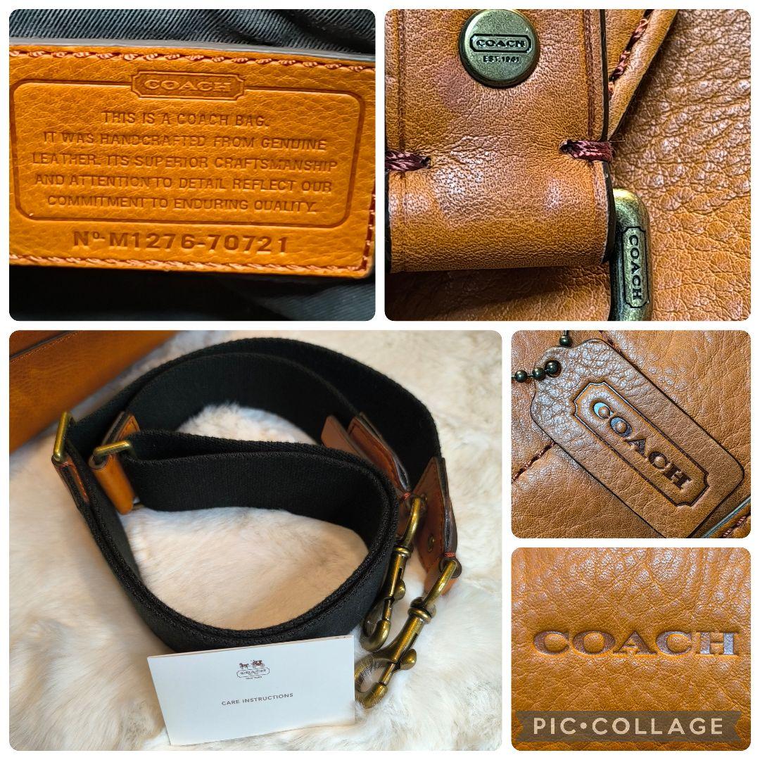 美品✨COACH 2way レザーバッグ ブリーカー ユーティリティ トート