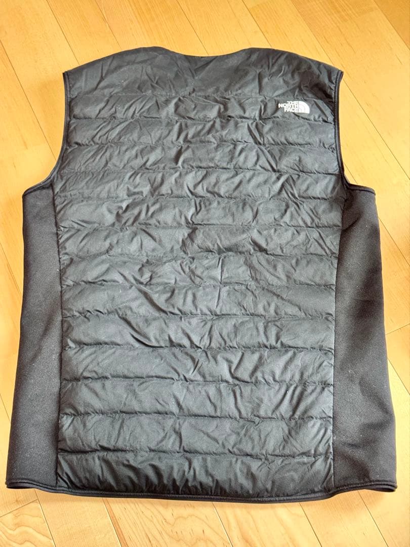 【定価50%オフ相当】THE NORTH FACE ブラックダウンベスト　XL