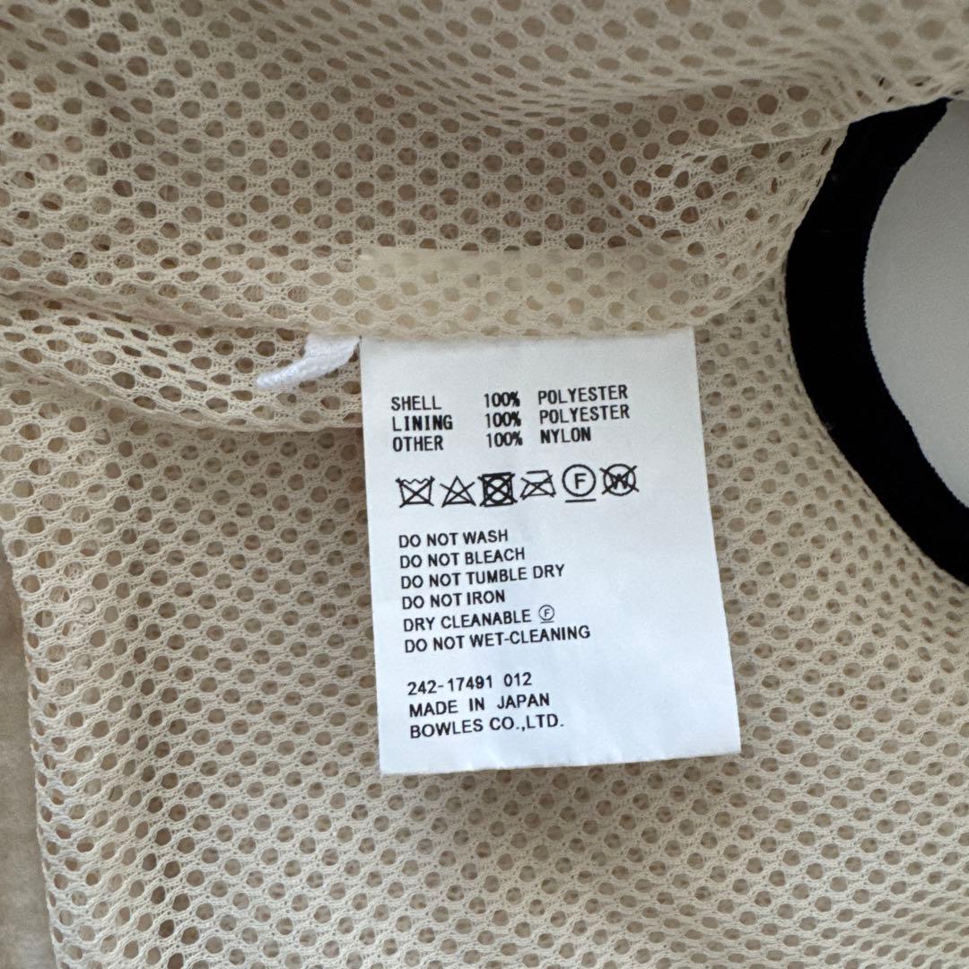 HYKE FAUX SHERING VEST ボアベスト