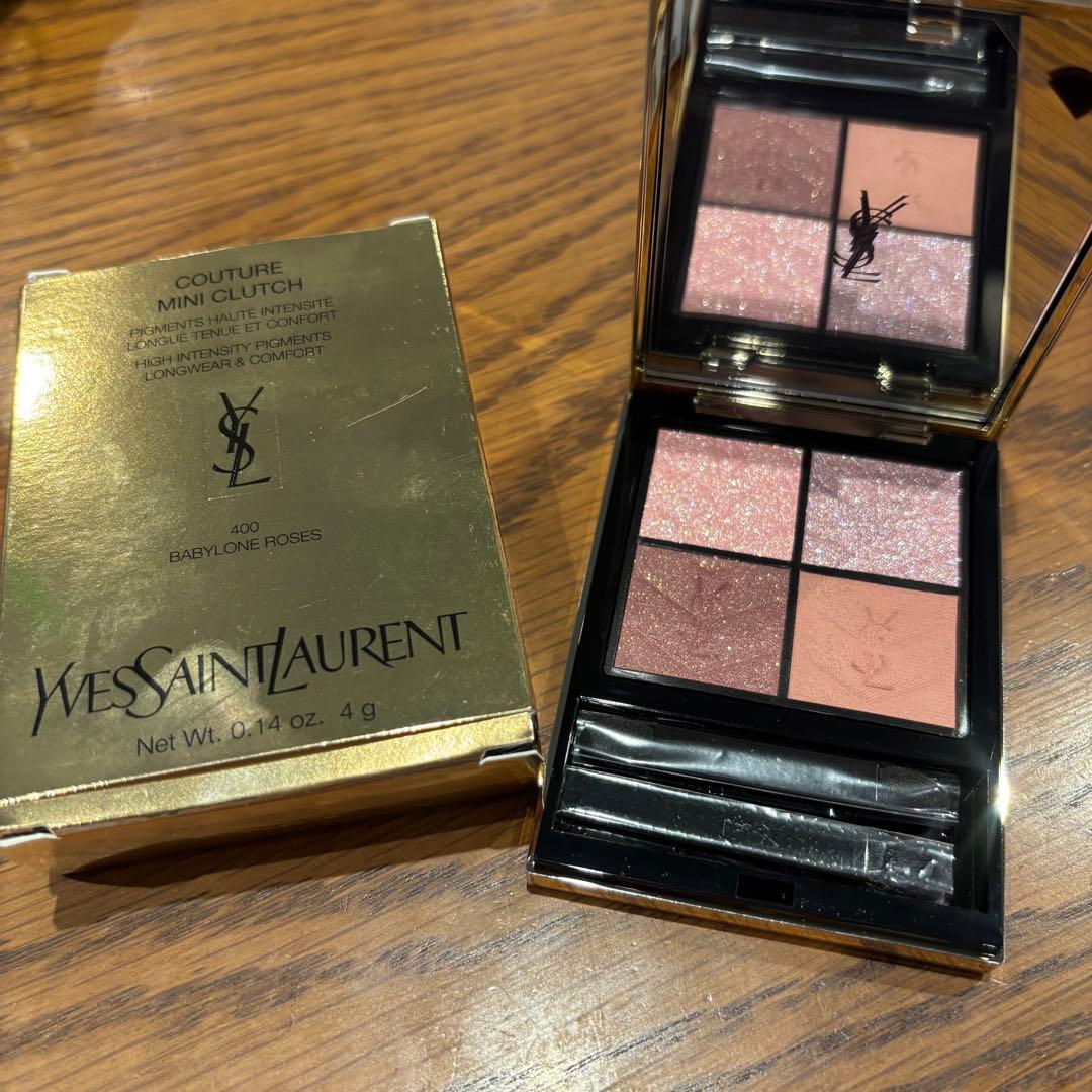 新品 YSL クチュールミニクラッチ 400 バビロンローズ 人気色
