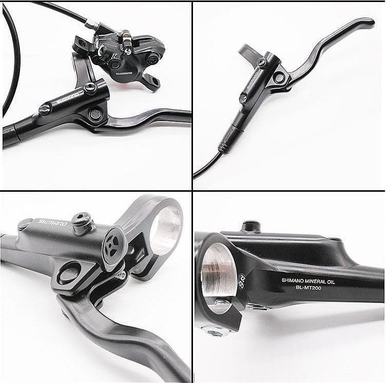 シマノMT200油圧ディスクブレーキ+RT56ローター160mm ２枚セット