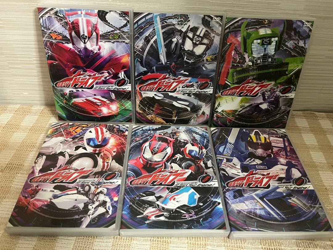 仮面ライダードライブ 全12巻セット DVD セル版