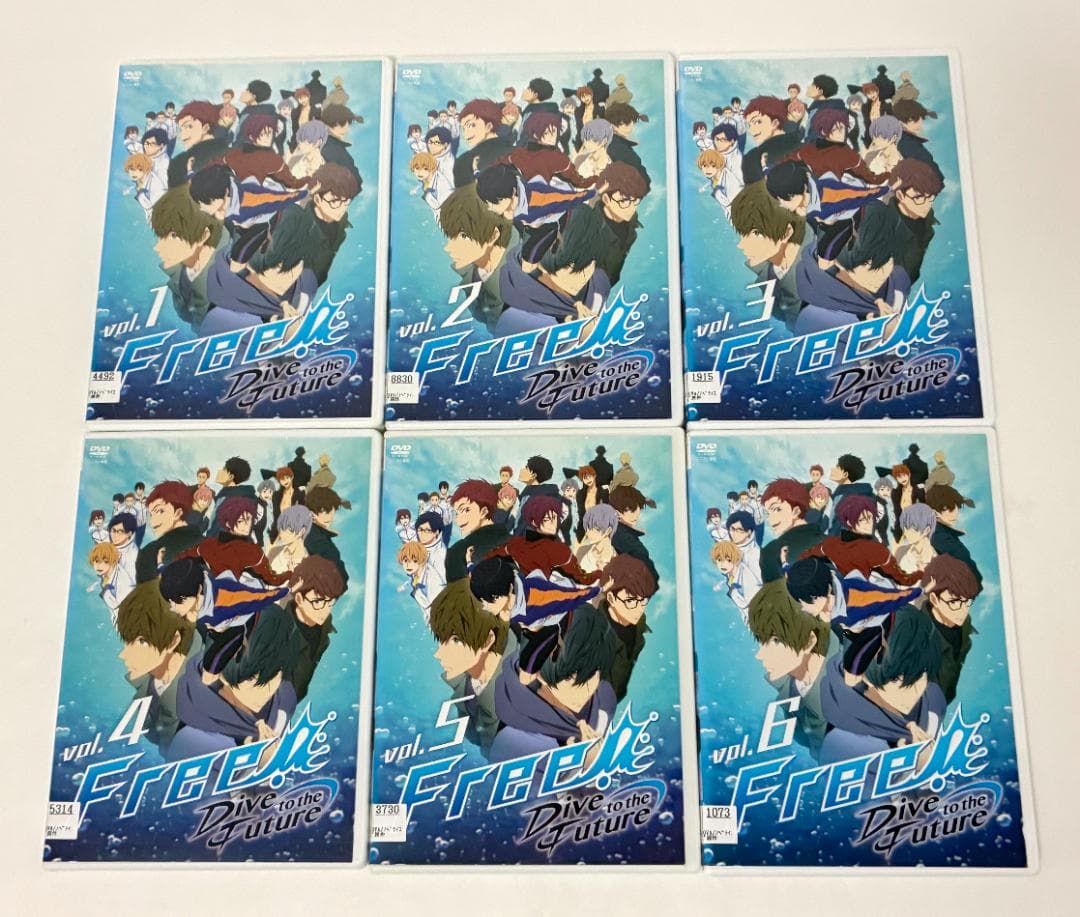 Free! 1期 2期 3期＋劇場版 5点セット DVD