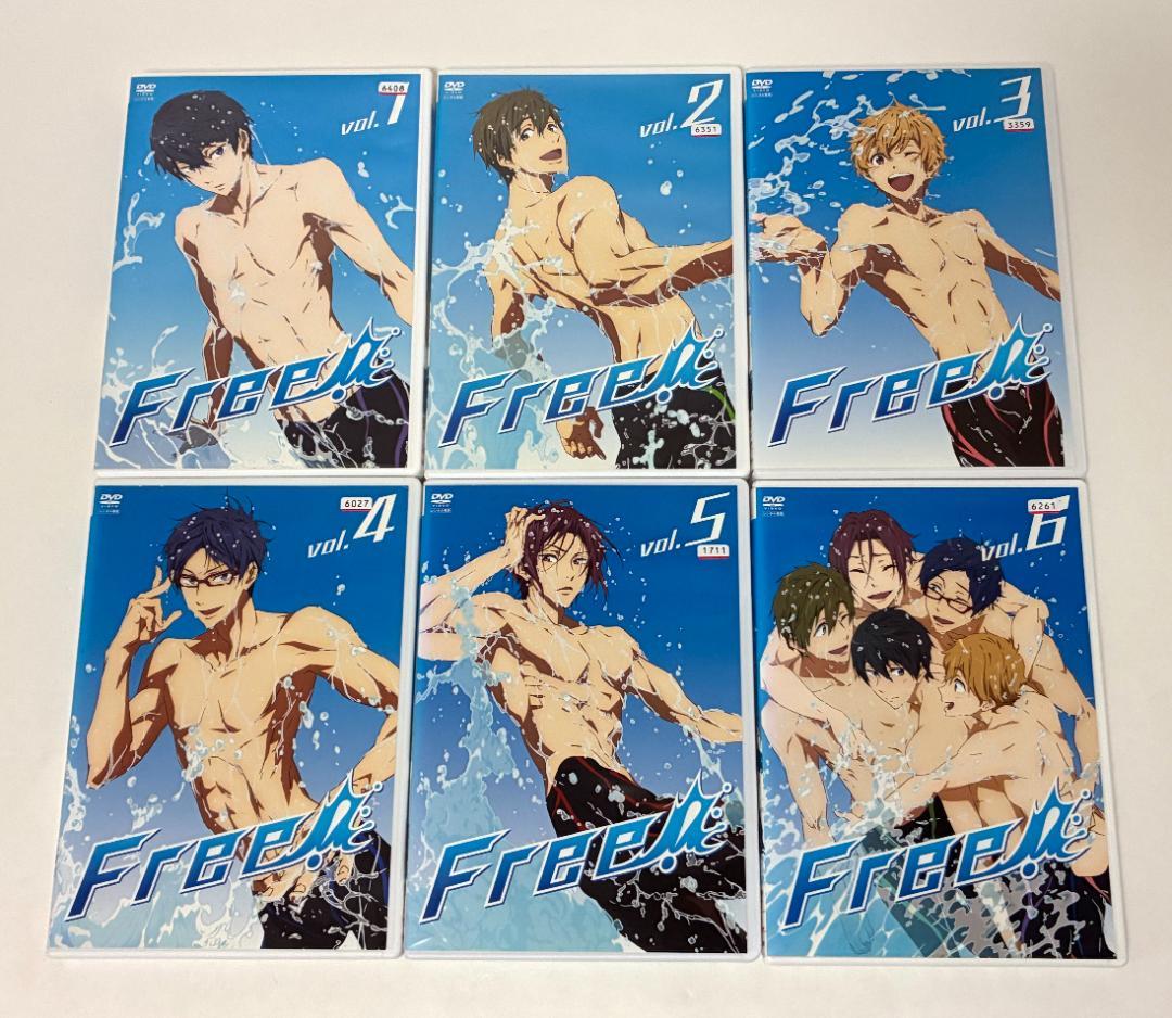 Free! 1期 2期 3期＋劇場版 5点セット DVD