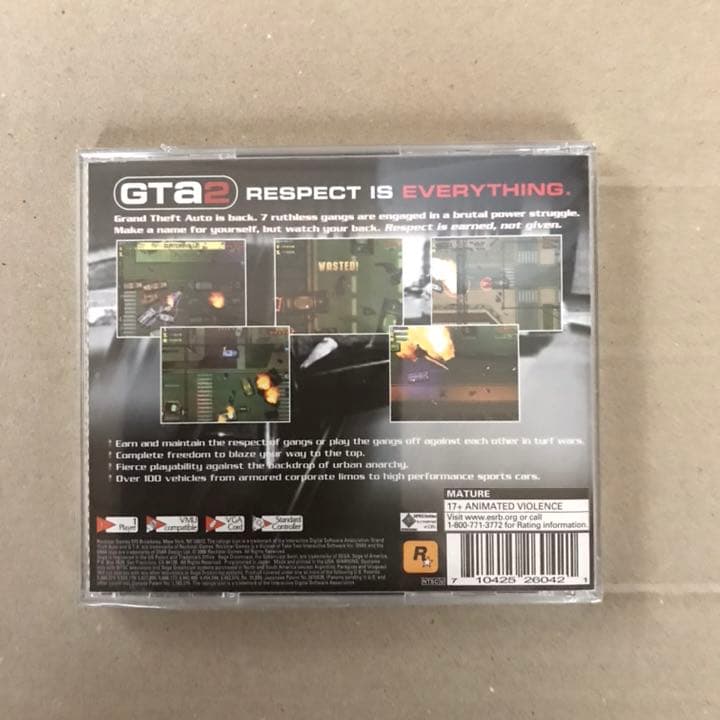 GRAND THEFT AUTO 2. 北米版　Dreamcast