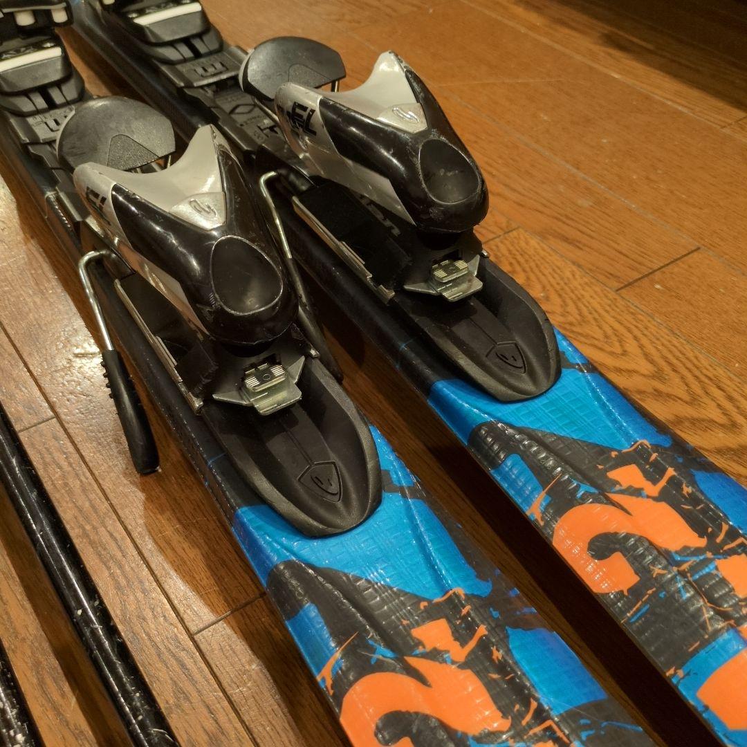 elan 152cm スキー板 FLOW 4.2 ストック付