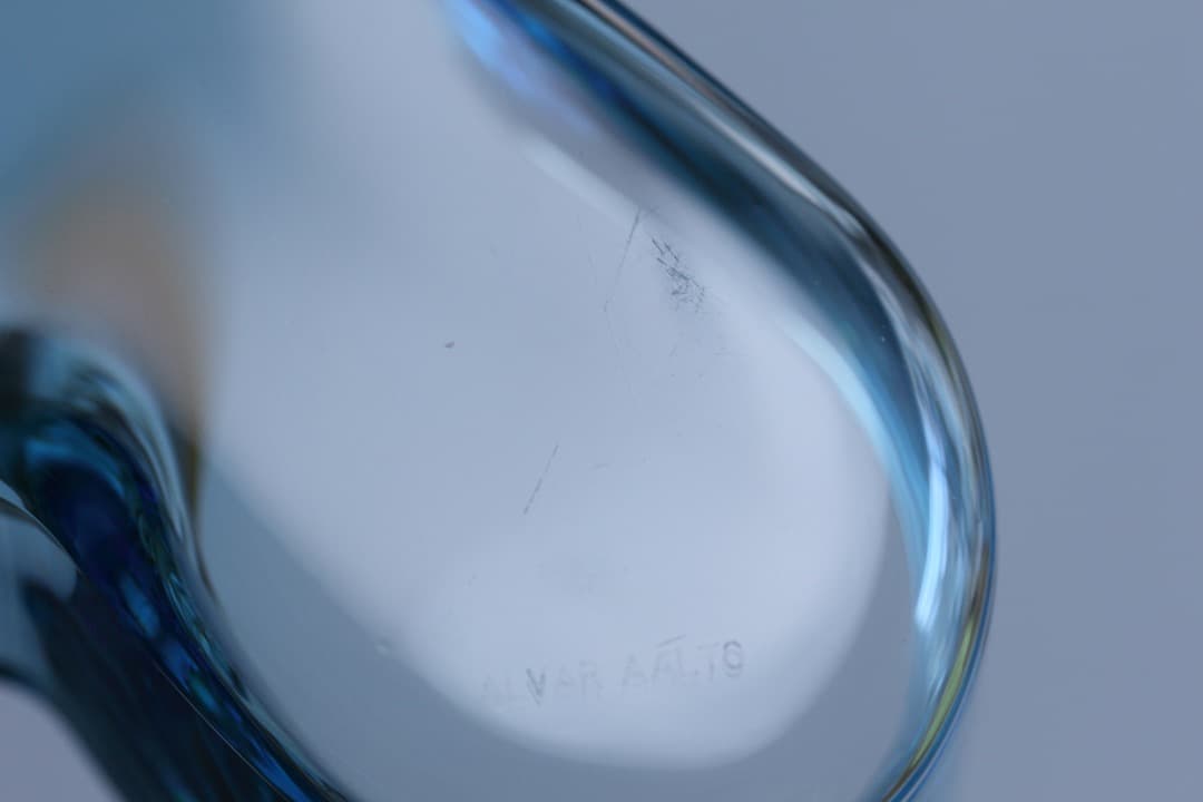 5367 ラグーンブルー　アアルトボウル　50mm × 195mm　イッタラ